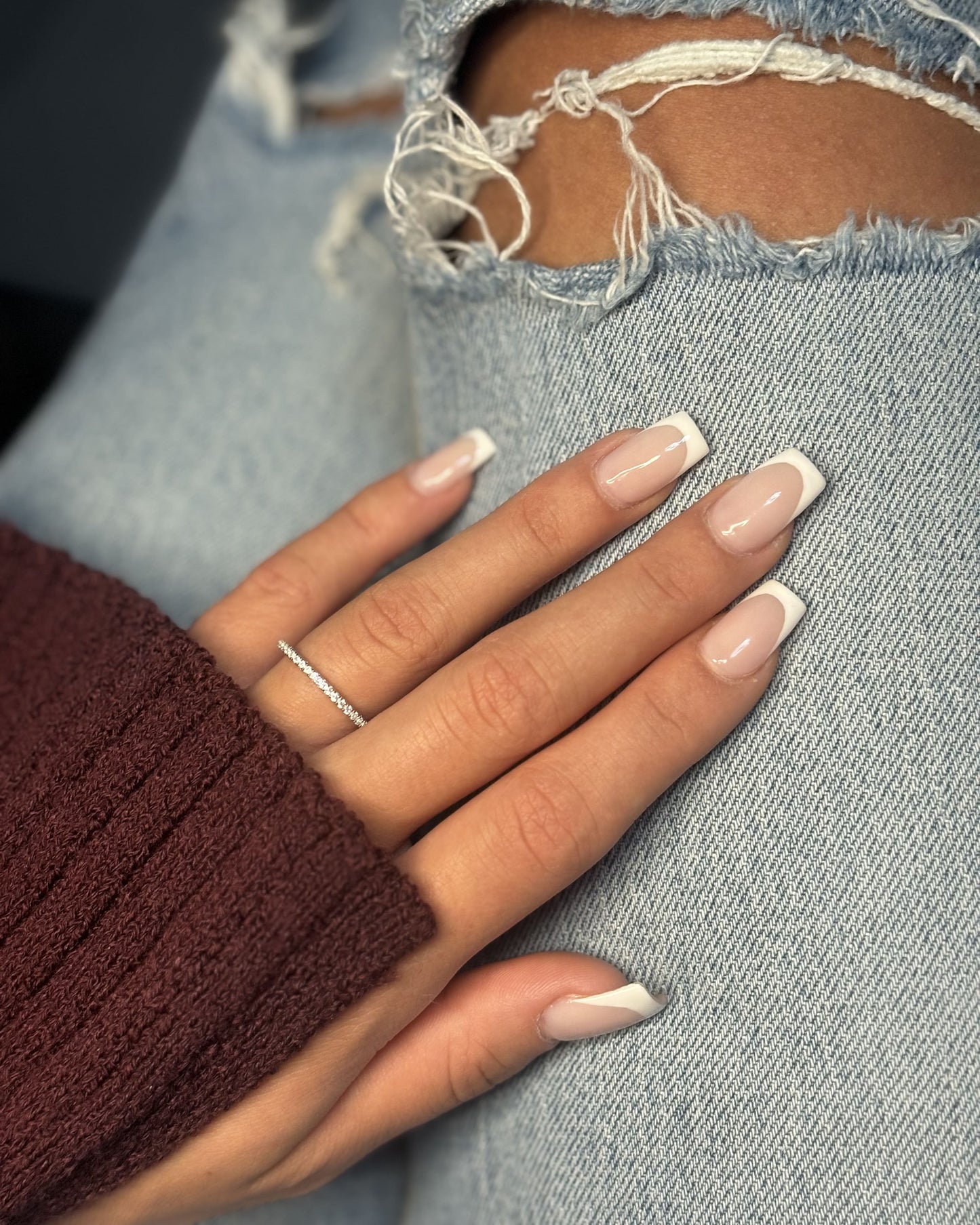 Tennis Ring - 925 Silber 1,2mm