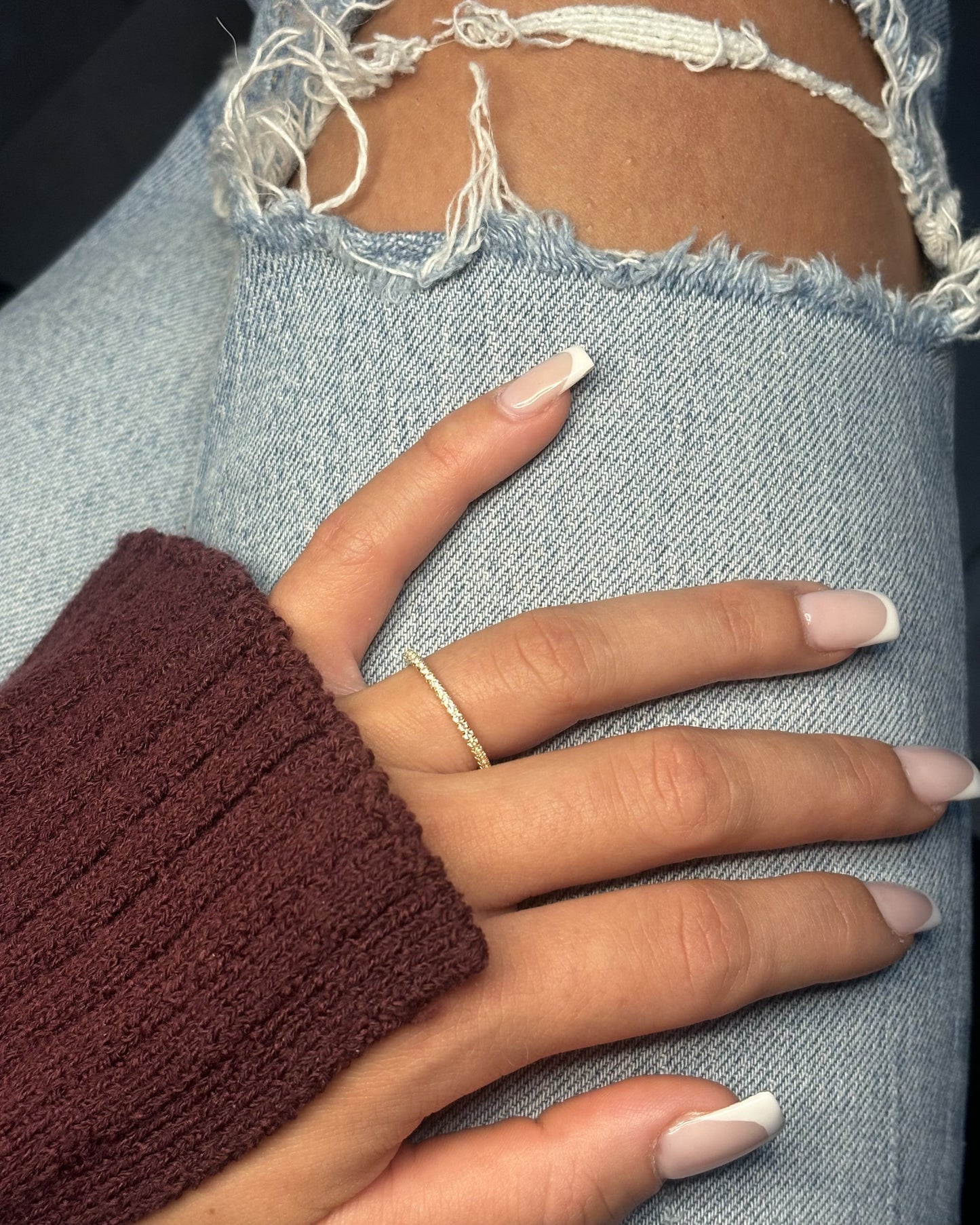 Tennis Ring - 925 Silber 1,2mm