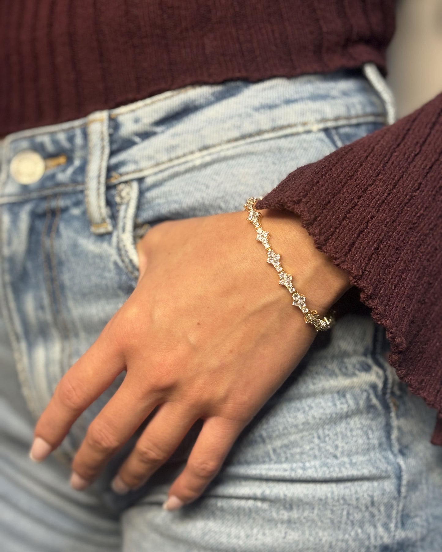 Honeycomb Armband - 2mm