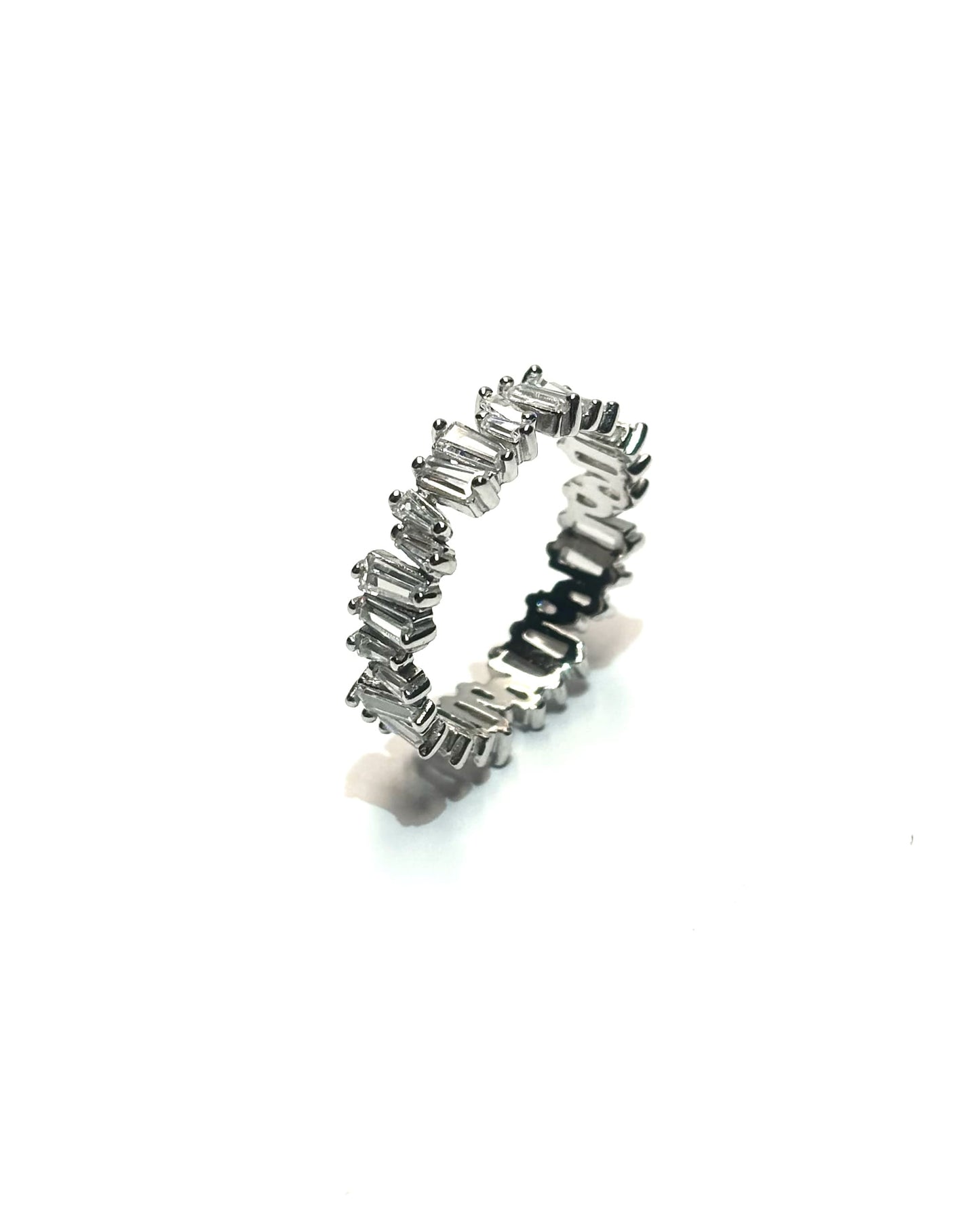 Crystal Ring - 925 Silber