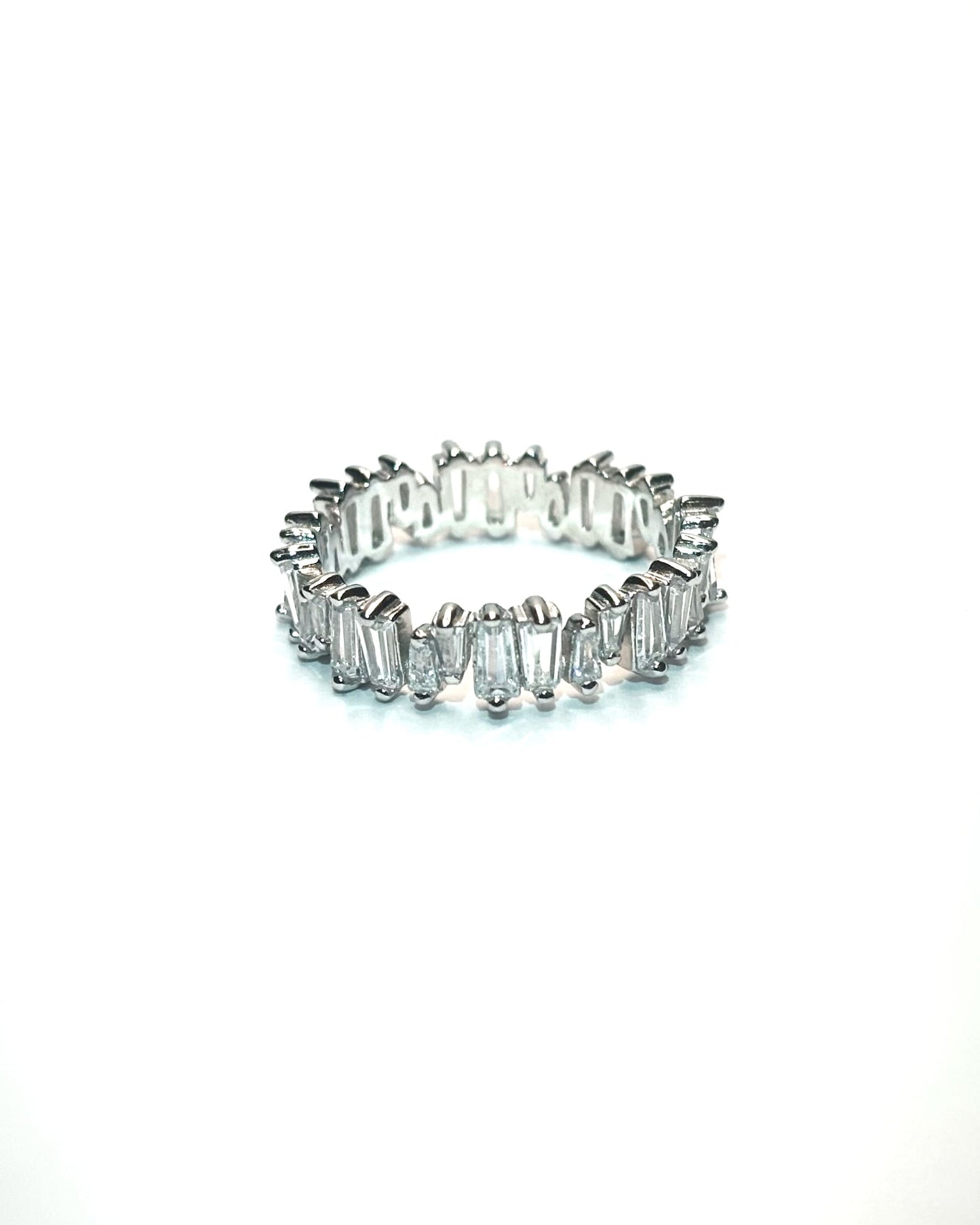 Crystal Ring - 925 Silber