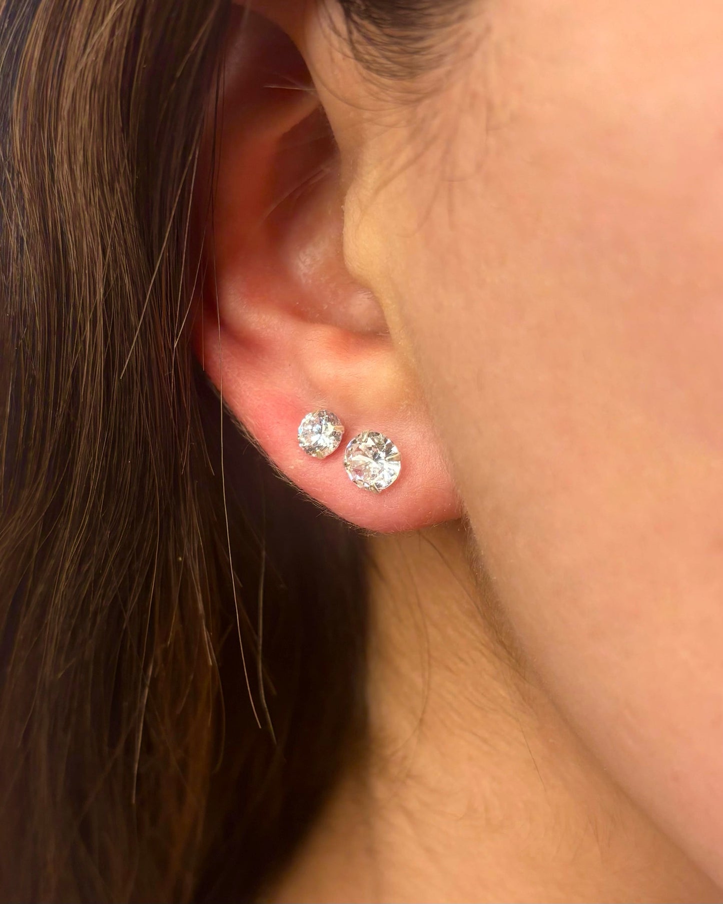 925 Sterling Silber Zirkonia Ohrstecker