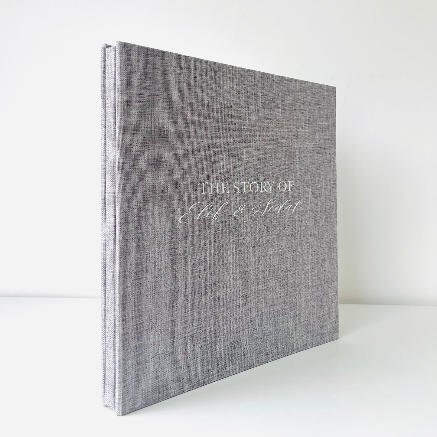 Personalisiertes Leinen-Fotoalbum