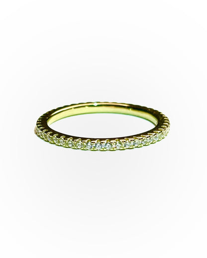 Tennis Ring - 925 Silber 1,2mm