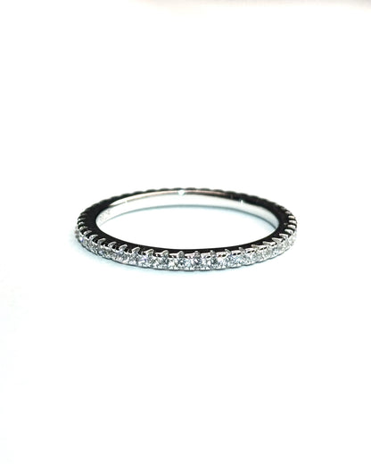 Tennis Ring - 925 Silber 1,2mm