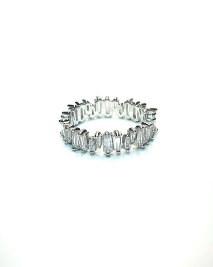 Crystal Ring - 925 Silber