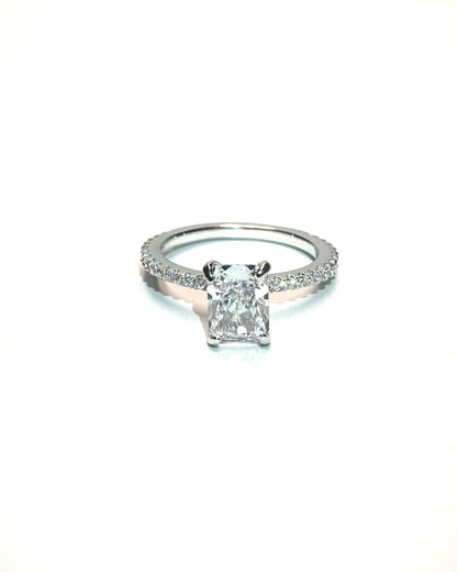 Kubischer Zirkonia Ring - 925 Silber