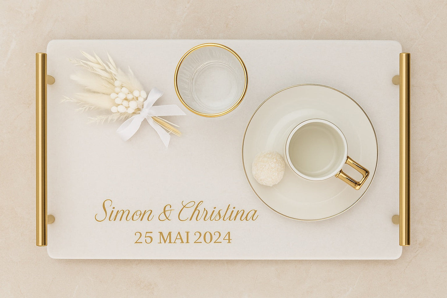 Personalisiertes Serviertablett